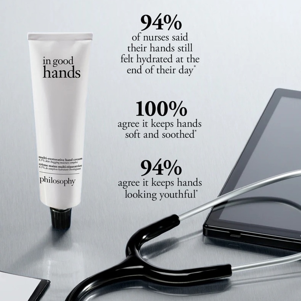 Philosophy Fresh Cream In Good Hands Multi-Restorative Hand Cream- vegan - Picture 2 of 8